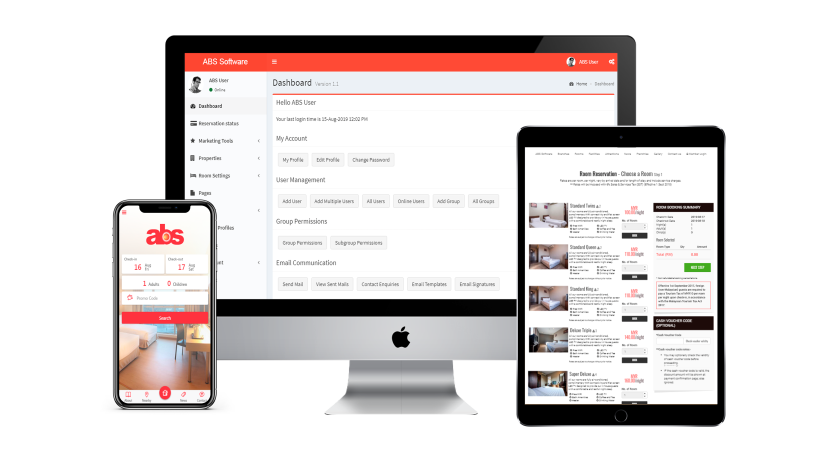 hotel website